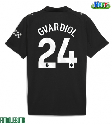 Manchester City Josko Gvardiol #24 Bortatröja 2025-26 Kortärmad